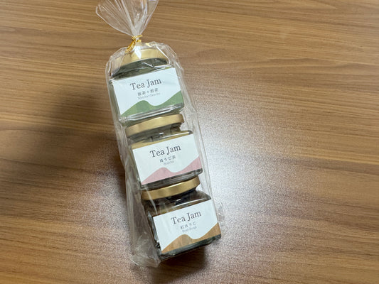 お茶のミルクジャムセット（抹茶・ほうじ茶・紅ほうじ茶） 45g×3